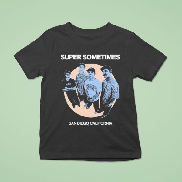 Super Sometimes San Diego California Promo T Shirt
