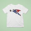 Superman Wears Josh Allen Buffalo Bills T Shirt
