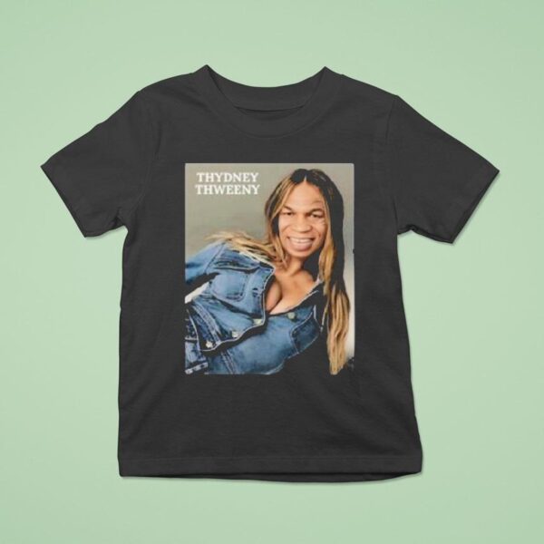 Sydney Sweeney Thydney Thweeny Jeans T Shirt