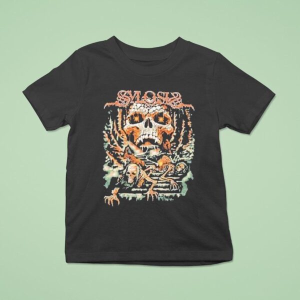 Sylosis Summer Tour Skull Skeleton T Shirt