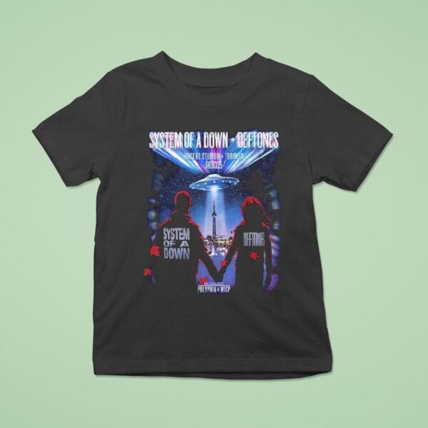 System Of A Down And Deftones Polyphia And Wisp Toronto On September T Shirt
