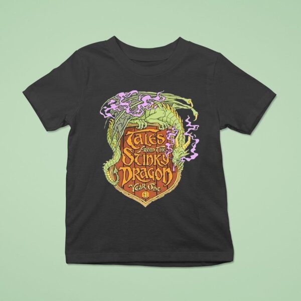 Tales From The Stinky Dragon Year One Anniversary T Shirt