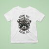 Texas Plinking Moons Out Goons Out Racoon T Shirt