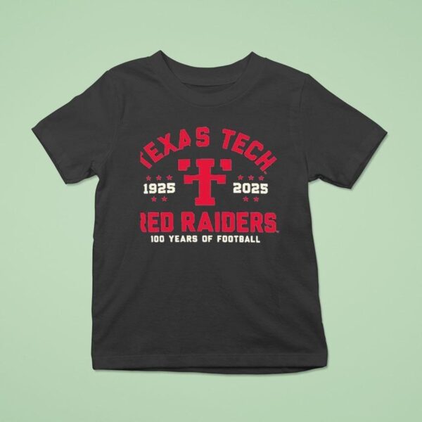 Texas Tech Red Raiders Years Of Football T Shirt