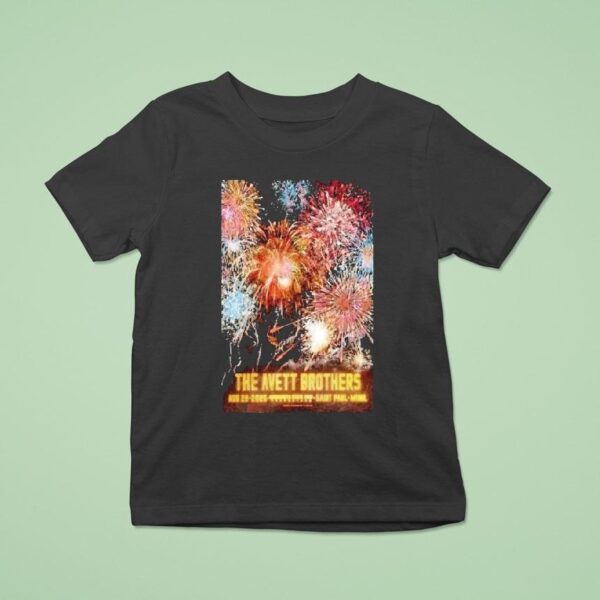 The Avett Brothers Minnesota State Fair In Saint Paul Mn Aug T Shirt
