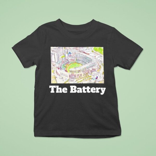 The Battery Atlanta Braves Stadium T Shirt