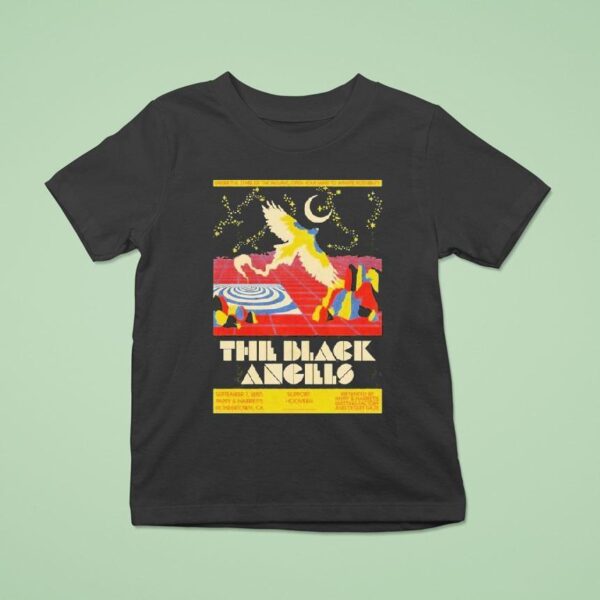 The Black Angels Pioneertown Ca On September Tour T Shirt