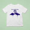 The Cranberries Heart Flamingo T Shirt