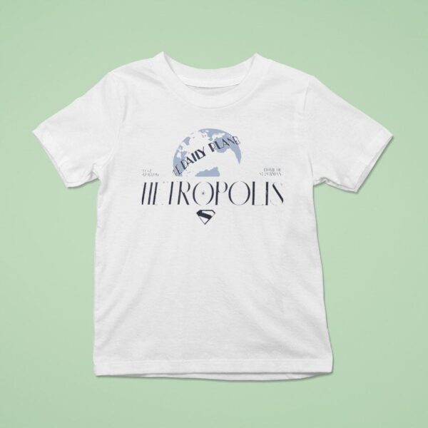 The Daily Planet Metropolis City Of Tomorrow Home Of Superman T Shirt