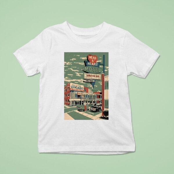 The Head And The Heart August Chicago Il T Shirt