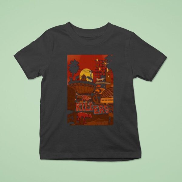 The Killers Aug Parc Jean Drapeau Montreal Canada Aug T Shirt