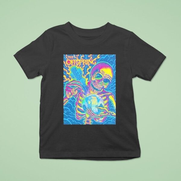 The Offspring At Washington State Fair In Puyallup On August Skeleton T Shirt