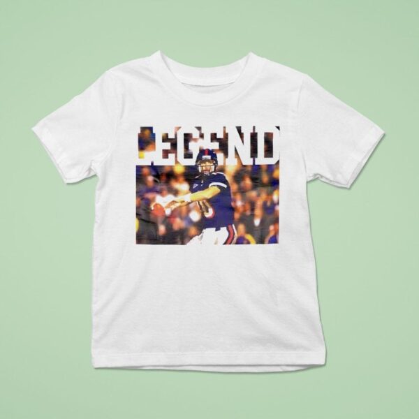 The Oxford Legend Eli Manning Ole Miss Rebels Football T Shirt