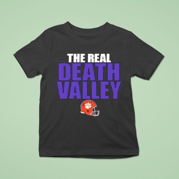 The Real Death Valley Clemson Tigers Football Helmets T Shirt