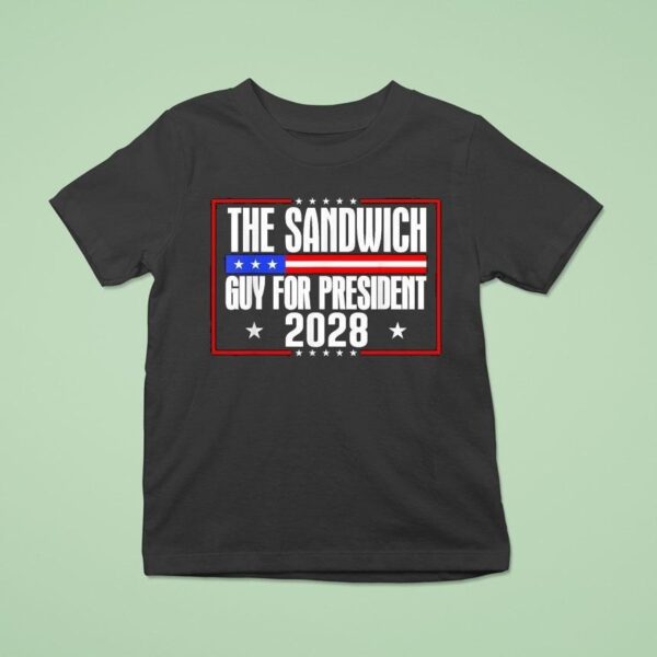 The Sandwich Guy For President Free Dc T Shirt
