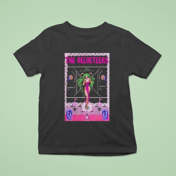 The Velvers Washington Dc Tour T Shirt