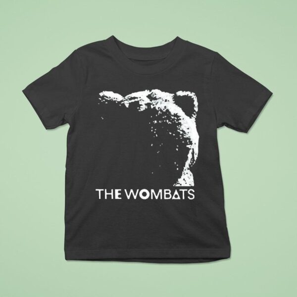 The Wombats Silhouette Bear T Shirt