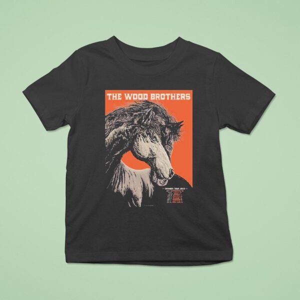 The Wood Brothers At Summer Tour Dates In Lowell Ma On August Horse T Shirt