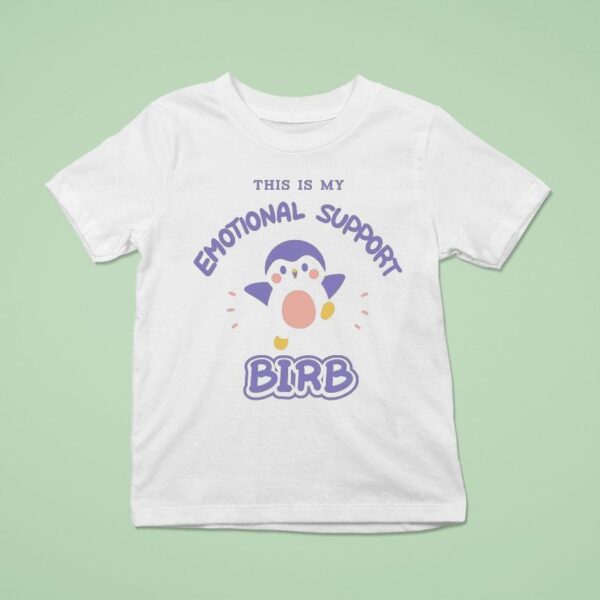 This Is My Emotional Support Birb Finch T Shirt