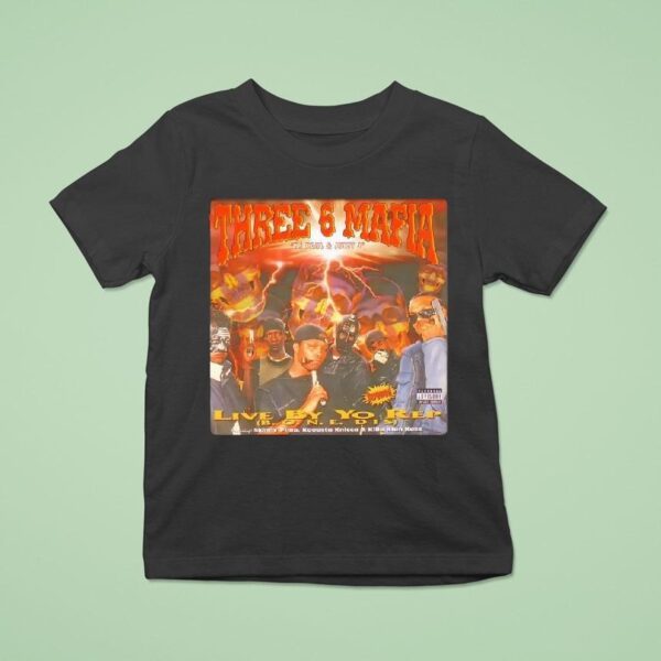 Three Mafia Dj Paul And Juicy J Live By Yo Rep T Shirt