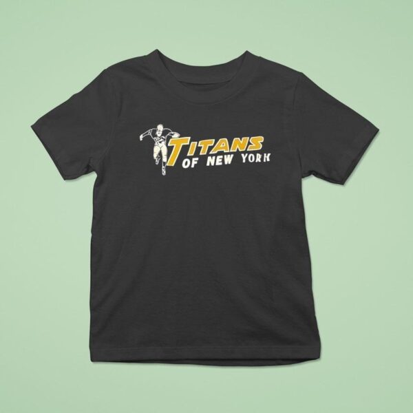 Titans Of New York Football T Shirt