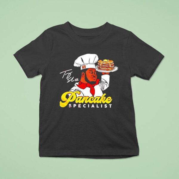 Trey Smith Kansas City Chiefs Pancake Specialist Signature T Shirt