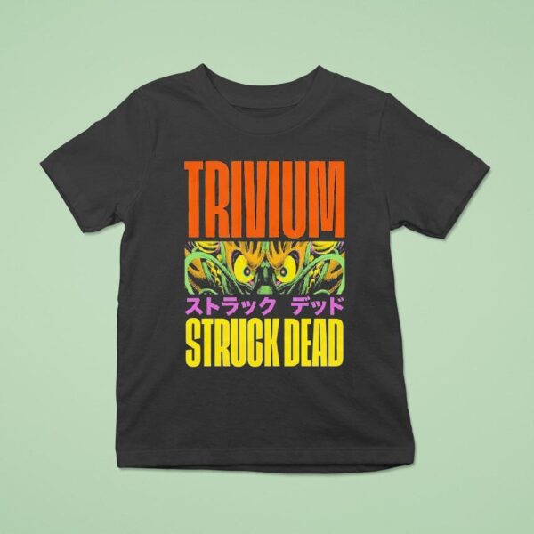 Trivium Struck Dead Dragon Eye T Shirt