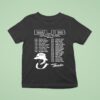 Trueno Eub World Tour Dates T Shirt