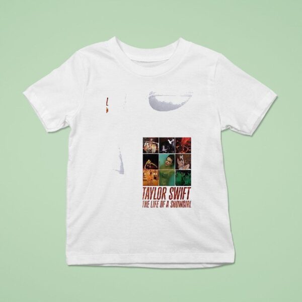 Ts New Album The Life Of A Showgirl Tracklis T Shirt