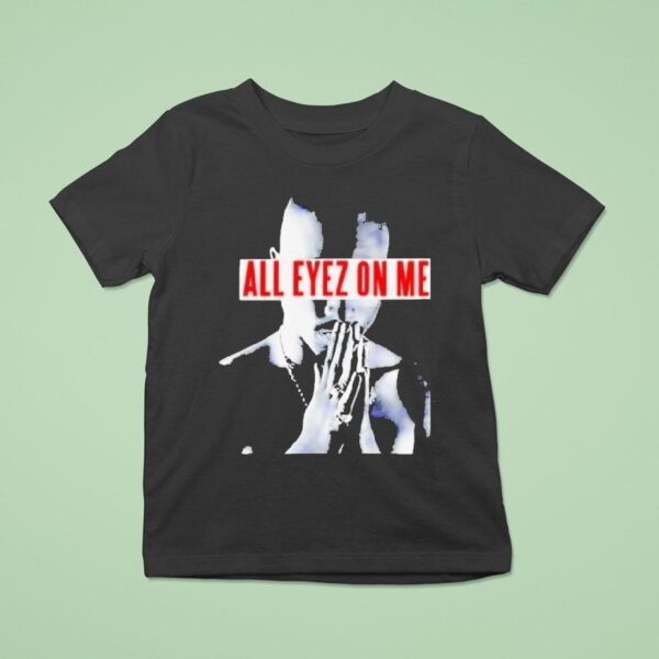 Tupac Shakur Pac All Eyez On Me T Shirt