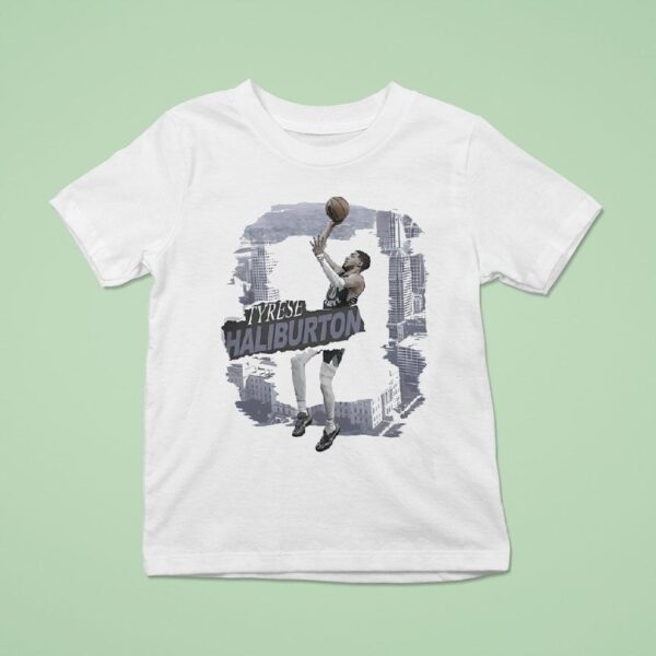Tyrese Haliburton Indiana Pacers Basketball City T Shirt