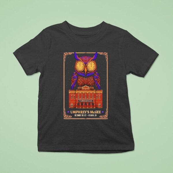 Umphrey S Mcgee Dec Atlanta Ga Tour T Shirt