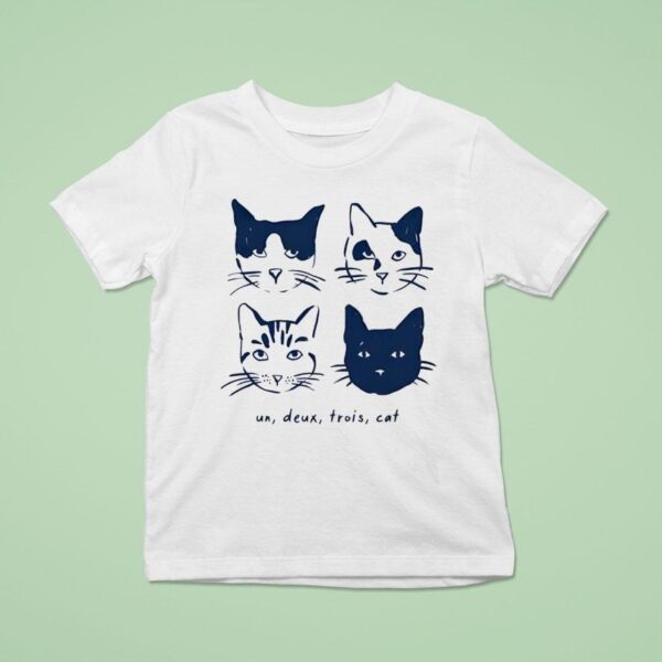 Un Deux Trois Cat T Shirt