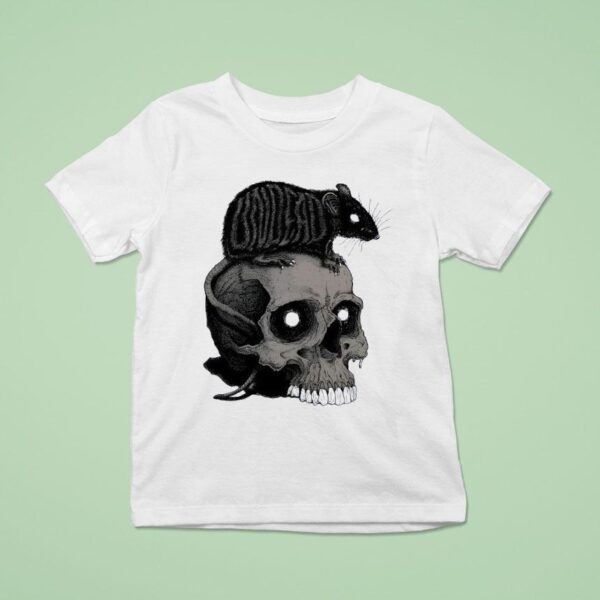 Undead Rat X Skull T Shirt