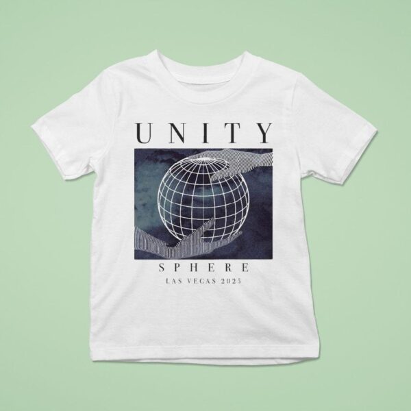 Unity Sphere Las Vegas Collective Globe Hands T Shirt