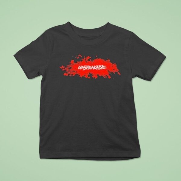 Unspeakable Gaming Splatter T Shirt