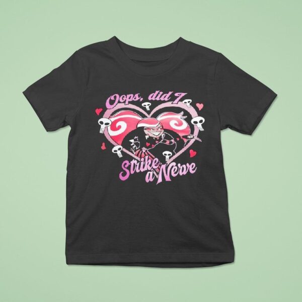 Velvette Hazbin Hotel Oops Did I Strike A Nerve T Shirt