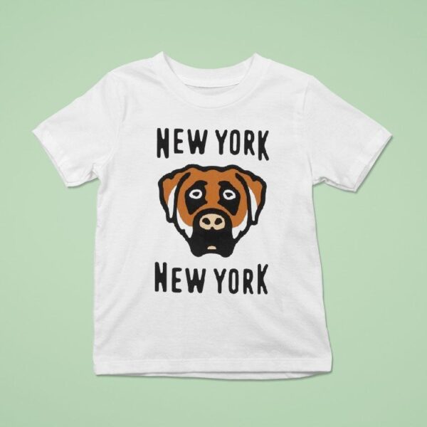 Victor Victor New York Dog Head T Shirt