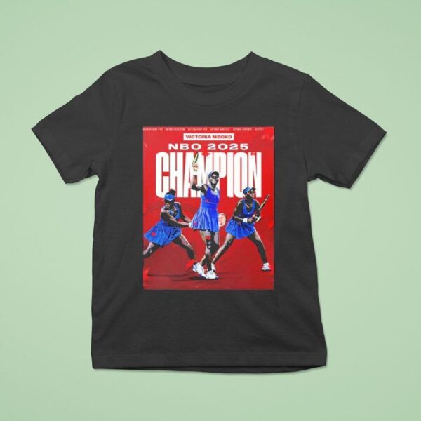 Victoria Mboko Nbo New Canadian Superstar Achieved Wta Canadian Open Championship T Shirt