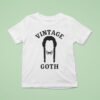 Vintage Goth Wednesday Addams T Shirt