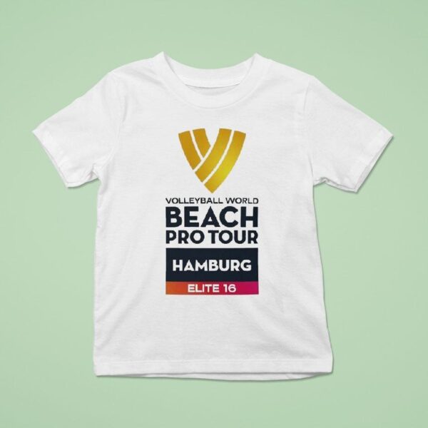 Volleyball World Beach Pro Tour Hamburg Elite T Shirt