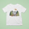 Wanderlust Wolf Adventure Awaits At Landslide Lake T Shirt