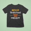 Washington Commanders Battle Of Brotherhood Burgundy Gold Game T Shirt