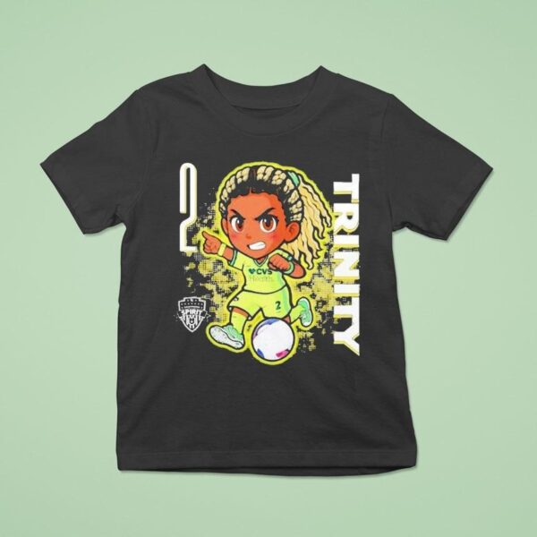 Washington Spirit Trinity Rodman Chibi T Shirt