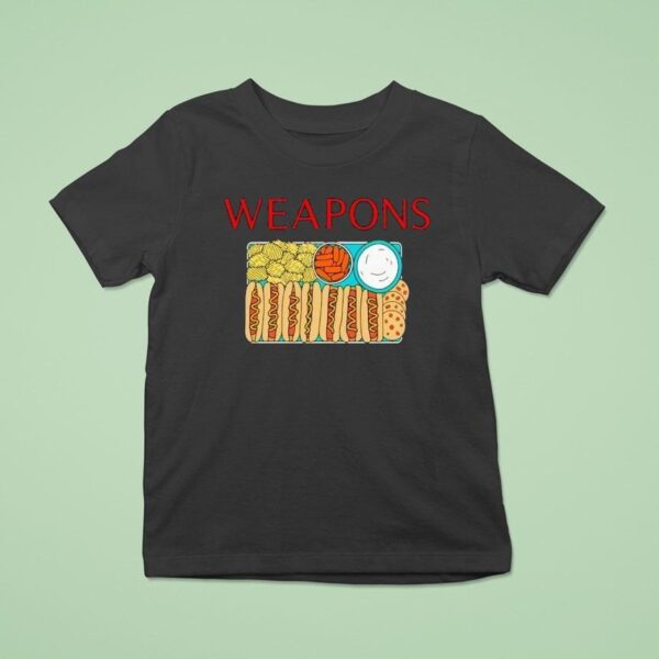 Weapons Hotdogs And T Shirt