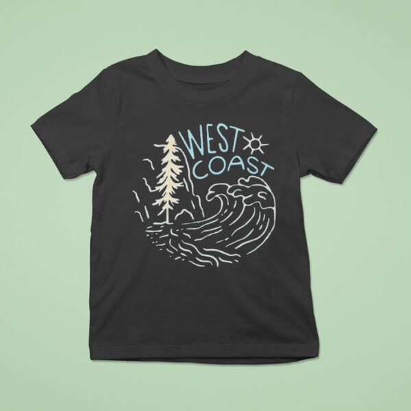 West Coast Wave T Shirt