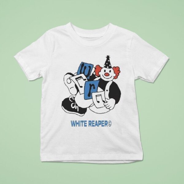 White Reaper Clownin Around Baby Rib T Shirt