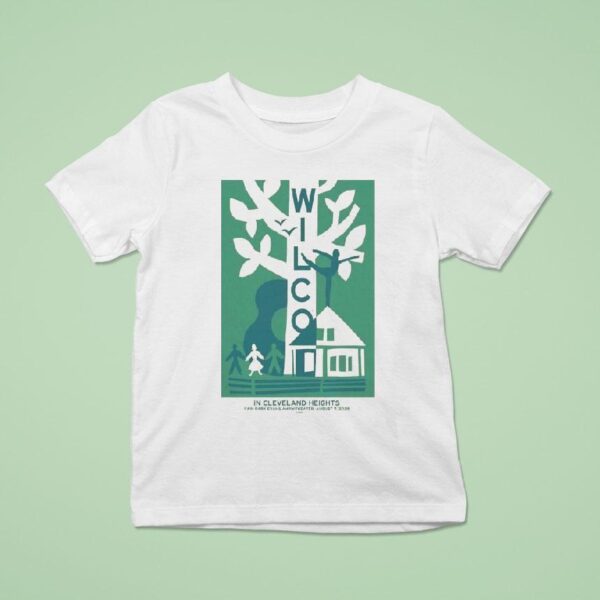 Wilco Cleveland Heights Oh Tour T Shirt