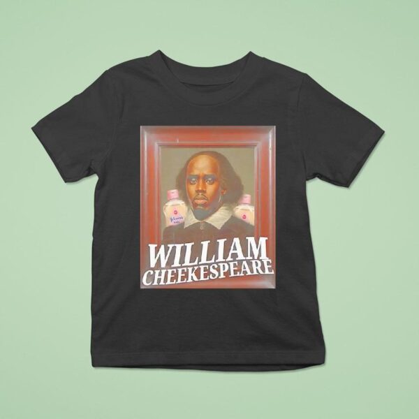 William Cheekespear As Diddy Baby Oil T Shirt