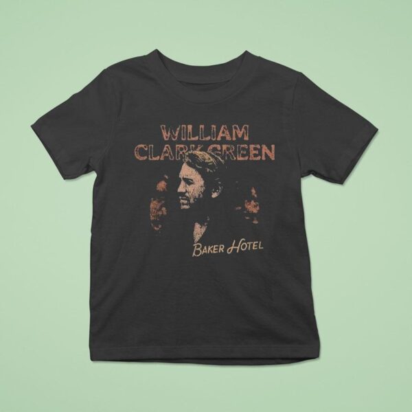 William Clark Green Baker Hotel Portrai T Shirt